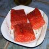 Salmon Cutlets in their marinade