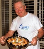 David Shows off a Great Paella