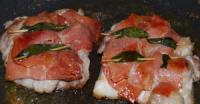 Chicken Saltimbocca Cooking nicely