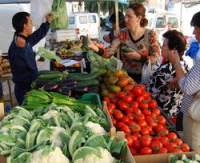 Fresh Vegetables at the local market.