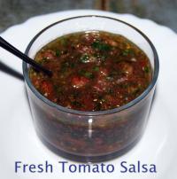 Fresh Tomato Salsa Recipe from the Mediterranean