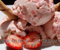 Delicious Strawberry Icecream Recipe