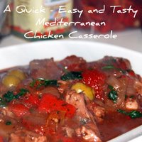 The Easy Mediterranean Chicken Casserole