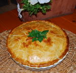 Chicken Pie Fresh From the Oven