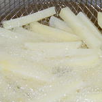 French Fries Ready to Blanch
