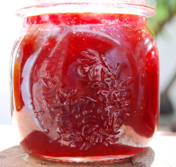Strawberry Jam cooling down