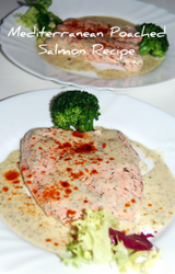 Mediterranean Diet Poached Salmon Recipe