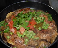 Fresh Vegetables in the Rabbit Stew