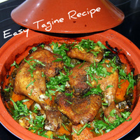 Easy Tagine Recipe with Couscous