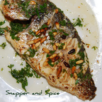 A Mediterranean Wole Baked Fish Recipe