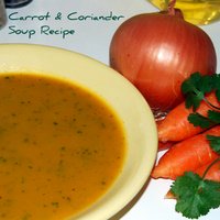 A Great - Healthy - Carrot & Coriander Soup Recipe