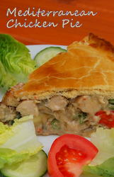 Mediterranean Chicken Pie