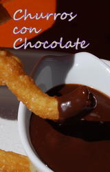 Churros con Chocolate