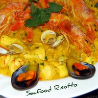 A Mediterranean Seafood Risotto Recipe