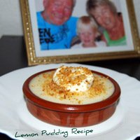 Lemon pudding