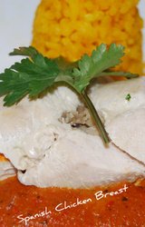 Mediterranean - Spanish Stuffed Chicken Breast Recipe