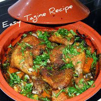 Easy Tagine Recipe with Couscous