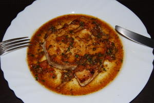 Swordfish with Fresh Tomato Salsa