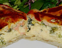 Salmon Quiche Recipe