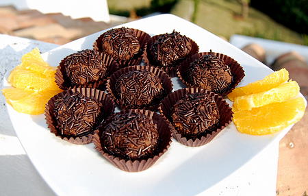 Great Chocolate Truffle Recipe Photo with Cointreau